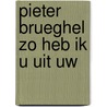 Pieter brueghel zo heb ik u uit uw by Felix Timmermans