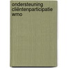 Ondersteuning cliëntenparticipatie WMO door D.G. Oudenampsen