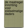 De maatregel Inrichting voor Stelselmatige Daders door M. Goderie