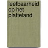 Leefbaarheid op het platteland door U. Janssen