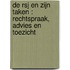 De RSJ en zijn taken : rechtspraak, advies en toezicht