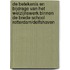 De betekenis en bijdrage van het welzijnswerk binnen de Brede School Rotterdam/Delfshaven