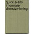 Quick scans informatie dienstverlening