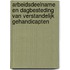 Arbeidsdeelname en dagbesteding van verstandelijk gehandicapten