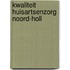 Kwaliteit huisartsenzorg noord-holl