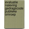 Evaluatie naleving Gedragscode Publieke Omroep door L. Drost