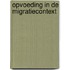 Opvoeding in de migratiecontext