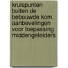 Kruispunten buiten de bebouwde kom. Aanbevelingen voor toepassing middengeleiders by Unknown