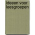 Ideeen voor leesgroepen