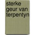 Sterke geur van terpentyn