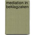 Mediation in beklagzaken