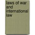 Laws of war and international law