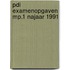 Pdi examenopgaven mp.1 najaar 1991