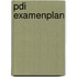 Pdi examenplan
