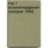 Mp.1 examenopgaven voorjaar 1992