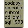 Codasyl en cobol subset ddl dml sql 1993 by Unknown