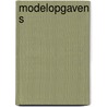 Modelopgaven s by Unknown