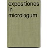 Expositiones in micrologum door Smits Waesberghe