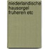 Niederlandische hausorgel fruheren etc