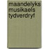 Maandelyks musikaels tydverdryf