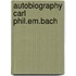 Autobiography carl phil.em.bach