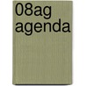08AG agenda door Onbekend