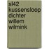 SL42 kussensloop dichter Willem Wilmink