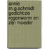 Annie M.G.Schmidt gedicht:de regenworm en zijn moeder