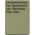 (De)terminanten van doorstroom van VBO/Mavo naar MBO