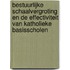 Bestuurlijke schaalvergroting en de effectiviteit van katholieke basisscholen
