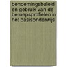 Benoemingsbeleid en gebruik van de beroepsprofielen in het basisonderwijs by W.T.J.G. Hoeben