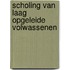 Scholing van laag opgeleide volwassenen