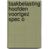 Taakbelasting hoofden voortgez spec o door Blaauboer