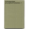 Eindrapportage proj.alg.techn.arbeidsor. 1 door Alwine de Jong
