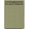 Overdraagbaarheid curr.prod. basisond. by Harskamp
