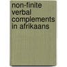 Non-finite verbal complements in Afrikaans by K. Robbers