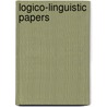 Logico-linguistic papers door Beverly Martin