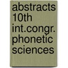 Abstracts 10th int.congr. phonetic sciences door Onbekend