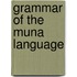 Grammar of the muna language