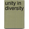 Unity in diversity by P.E. De Josselin De Jong