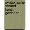 Syntaktische verand. kontr. gezinnen door Gerrittsen