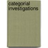 Categorial investigations