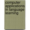 Computer applications in language learning door Onbekend