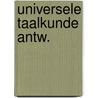 Universele taalkunde antw. door Neyt