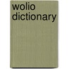 Wolio dictionary by Anceaux