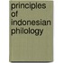 Principles of indonesian philology