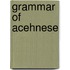 Grammar of acehnese