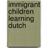 Immigrant children learning dutch