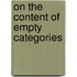 On the content of empty categories