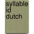 Syllable id dutch